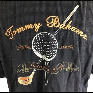 Tommy Bahama 100% silk Swingers Shirt